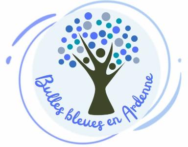 Logo bulles bleues en ardenne